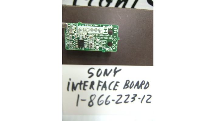 Sony 1-866-223-12  module interface board .